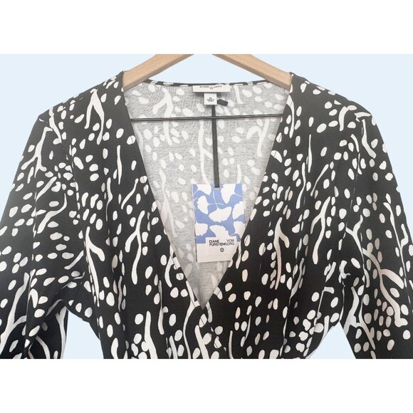 DIANE VON FURSTENBERG x Target DVF Wrap Dress Midi Sz XL NEW NWT - Picture 3 of 8
